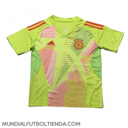 Camiseta Alemania Portero Segunda Equipación Replica Eurocopa 2024 mangas cortas